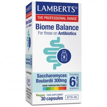 LAMBERTS Biome Balance For those on Antibiotics - 30 Vegicaps