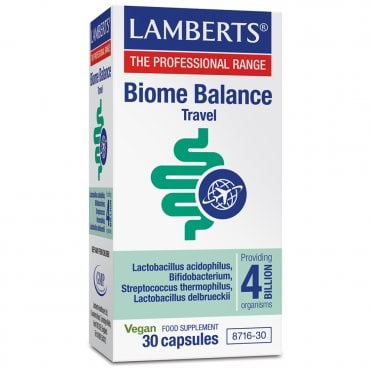 LAMBERTS Biome Balance Travel - 30 Vegicaps
