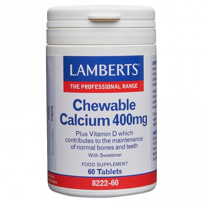 LAMBERTS Chewable Calcium - 60 Chewable Tablets
