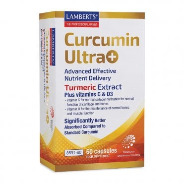 LAMBERTS Curcumin Ultra+ - 60 Capsules