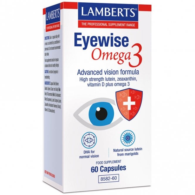 LAMBERTS Eyewise Omega-3 - 60 Capsules