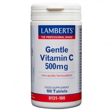 LAMBERTS Gentle Vitamin C - 100 Tablets