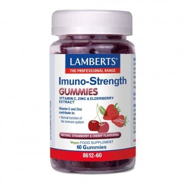 LAMBERTS Imuno-Strength - 60 Gummies - Best Before Date is 30th November 2026