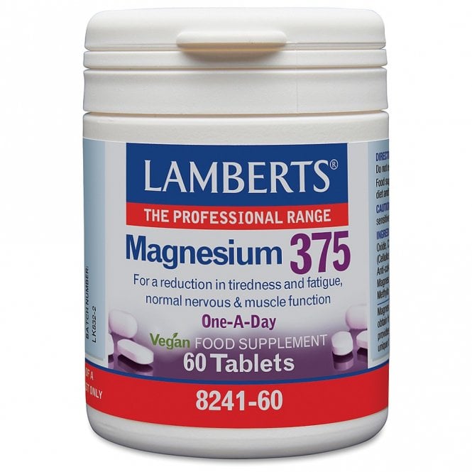 LAMBERTS Magnesium 375 - 60 Tablets