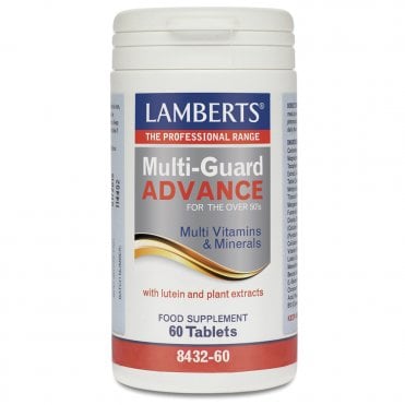 LAMBERTS Multi-Guard Advance for Over 50s - 60 Tablets