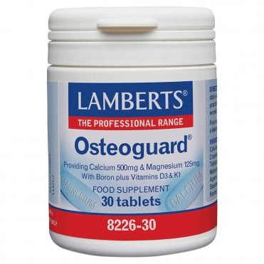 LAMBERTS Osteoguard with Boron for Bone Health - 30 Tablets