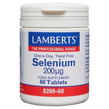LAMBERTS Selenium - 60 x 200µg Tablets