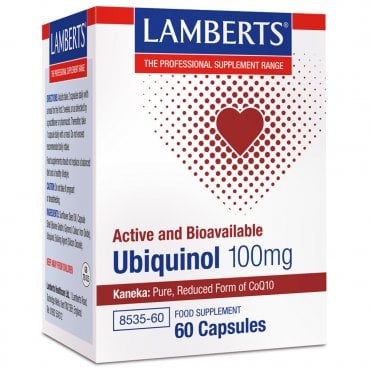 LAMBERTS Ubiquinol - 60 Capsules