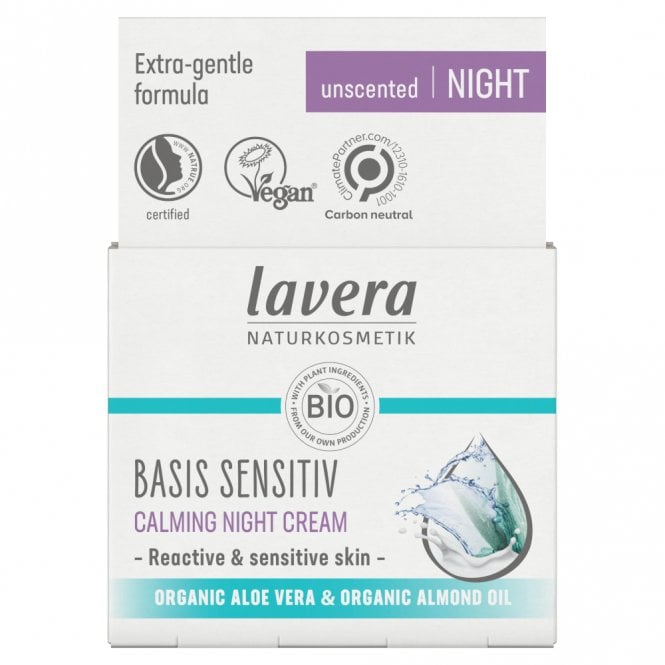 lavera Basis Sensitiv Calming Night Cream - 50ml