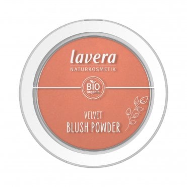 lavera Velvet Blush Powder in Rosy Peach 01 - 5g
