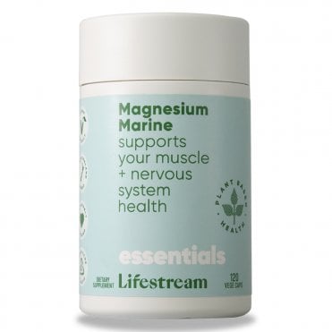 Lifestream Magnesium Marine - 120 Vegicaps - Best Before Date is 30th November 2026