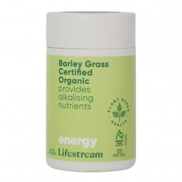 Lifestream Organic Barley Grass -120 Vegicaps