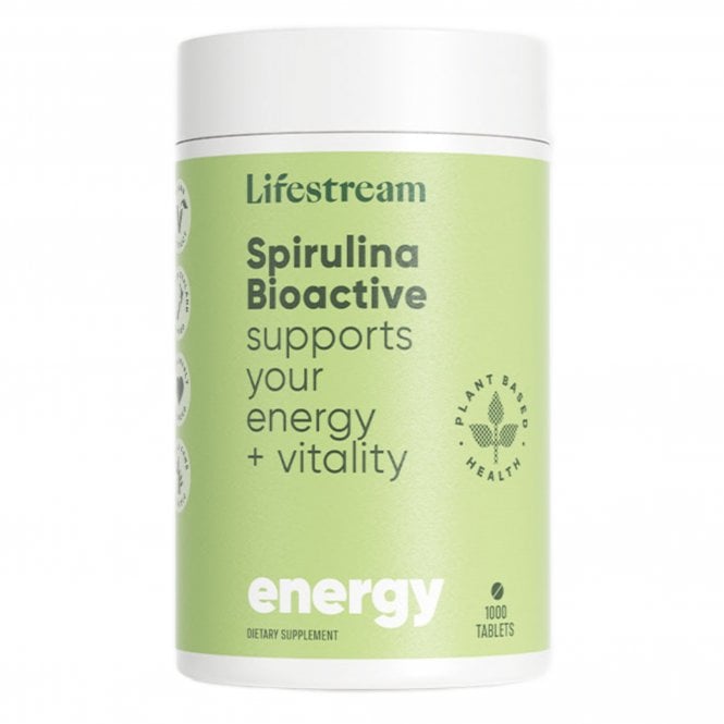 Lifestream Spirulina Bioactive - 1000 Tablets