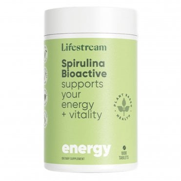 Lifestream Spirulina Bioactive - 1000 Tablets