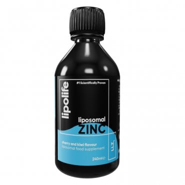 Lipolife Cherry and Kiwi Liposomal Zinc - 240ml