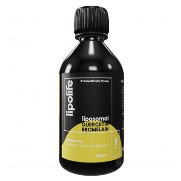 Lipolife Unflavoured Liposomal Quercetin & Bromelain - 240ml