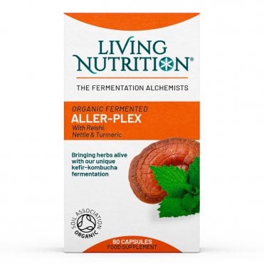 Living Nutrition Organic Fermented Aller-Plex - 60 Capsules