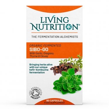 Living Nutrition Organic Fermented SIBO-GO - 60 Capsules
