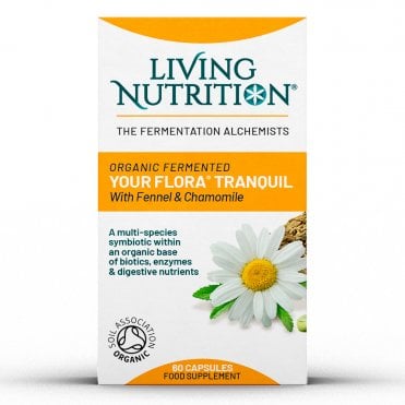 Living Nutrition Organic Your Flora Tranquil - 60 Capsules