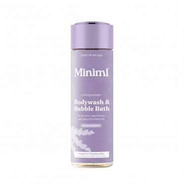 Miniml Calming Lavender Bodywash & Bubble Bath - 400ml