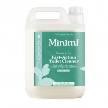 Miniml Refreshing Mint Fast-Action Toilet Cleaner - 5 Litre