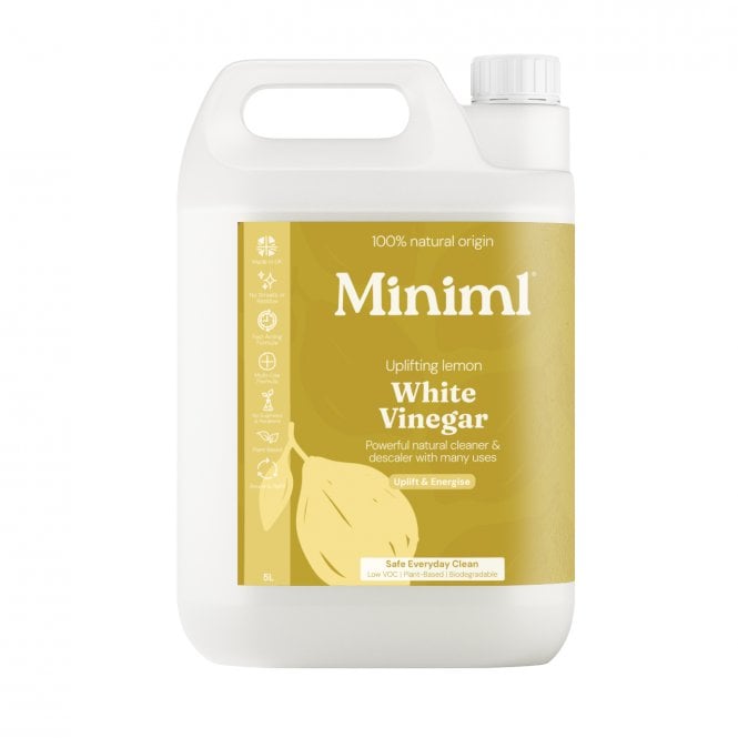 Miniml Uplifting Lemon White Vinegar - 5 Litre