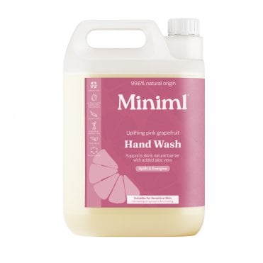 Miniml Uplifting Pink Grapefruit Hand Wash - 5 Litre