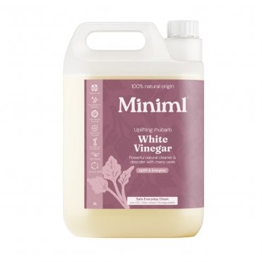 Miniml Uplifting Rhubarb White Vinegar - 5 Litre