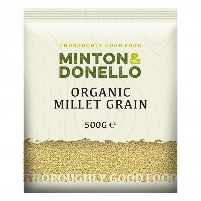 Minton & Donello Organic Millet Grain Hulled - 500g