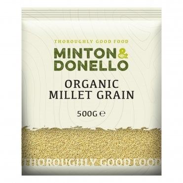 Minton & Donello Organic Millet Grain Hulled - 500g
