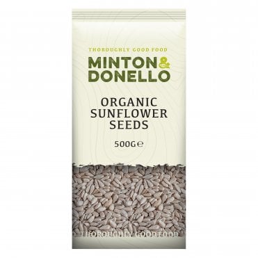 Minton & Donello Organic Sunflower Seeds - 500g