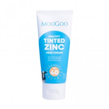 MooGoo Healthy Tinted Zinc Face Cream SPF40 - 50g
