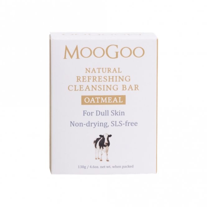MooGoo Natural Oatmeal Refreshing Cleansing Bar - 130g