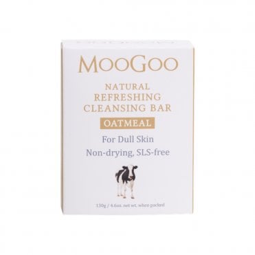 MooGoo Natural Oatmeal Refreshing Cleansing Bar - 130g