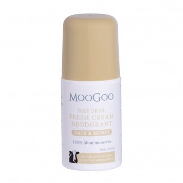 MooGoo Oats & Honey Natural Fresh Cream Deodorant - 60ml