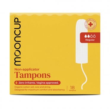 Mooncup Regular Non-Applicator Tampons - 18 Tampons