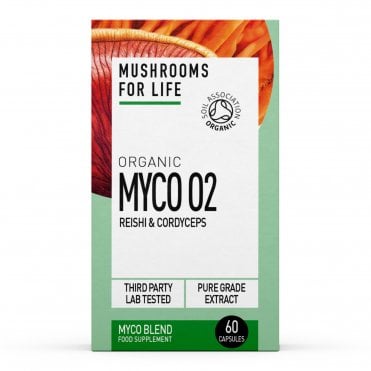 Mushrooms For Life Organic Myco O2 - 60 Capsules