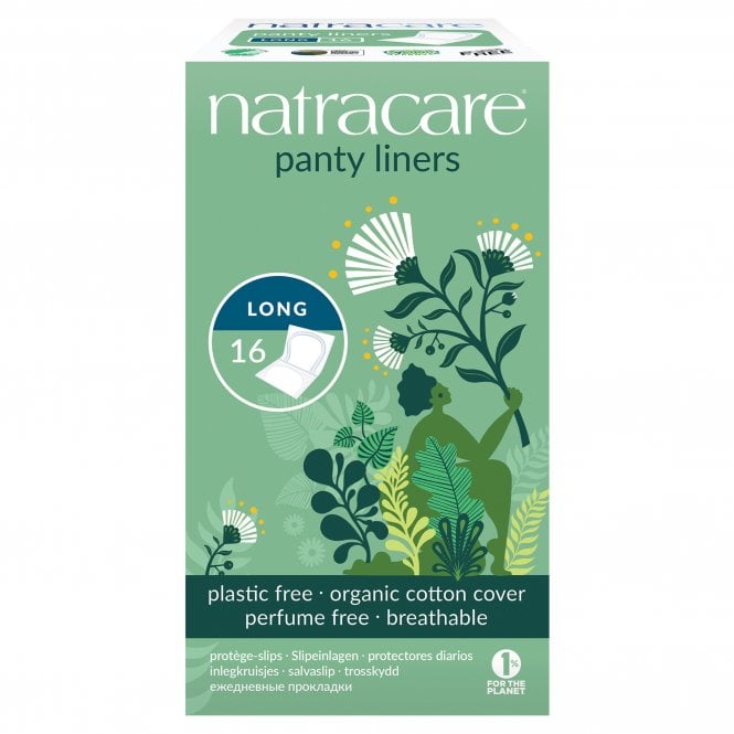 Natracare Panty Liners (Long)- 16 Pack