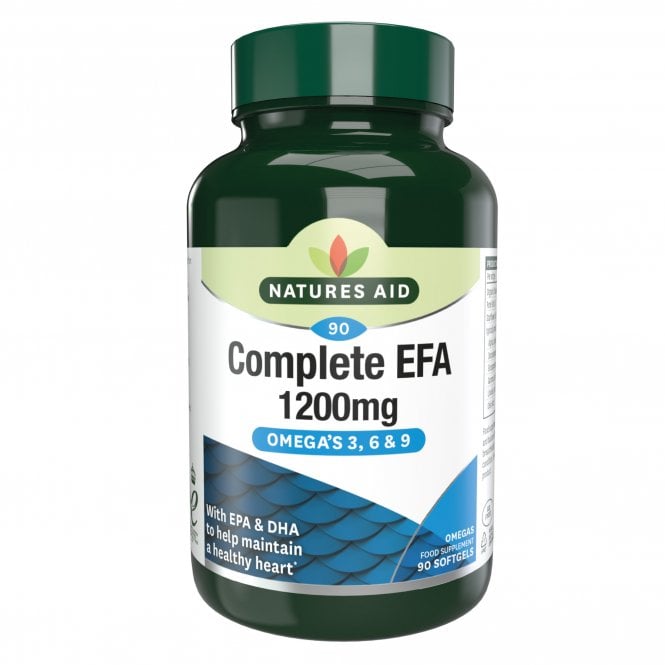 Natures Aid Complete EFA - 90 x 1200mg Softgels