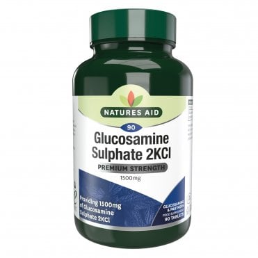 Natures Aid Glucosamine Sulphate 2KCI - 90 x 1500mg Tablets