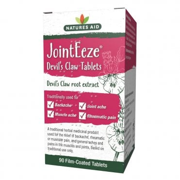 Natures Aid JointEeze Devils Claw - 90 Film-Coated Tablets