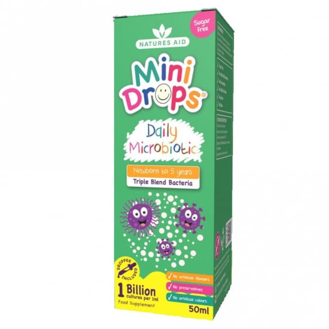 Natures Aid Mini Drops Daily Microbiotic  - 50ml