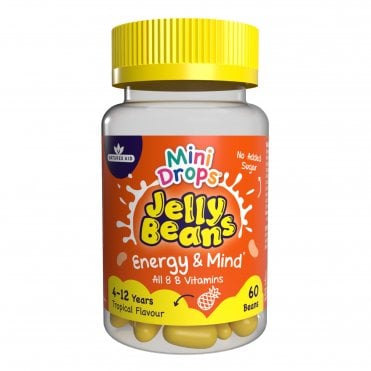 Natures Aid Mini Drops Jelly Beans Energy & Mind - 60 Beans