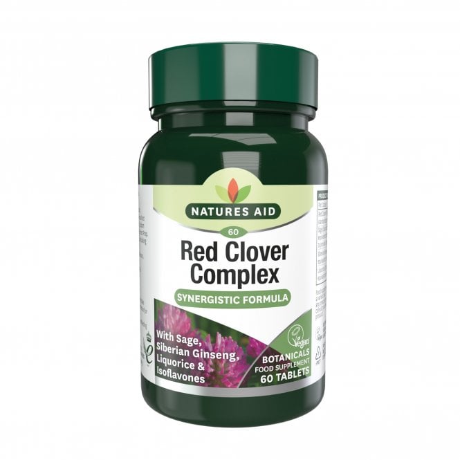 Natures Aid Red Clover Complex - 60 Tablets