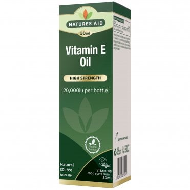 Natures Aid Vitamin E Oil 20,000 IU - 50ml