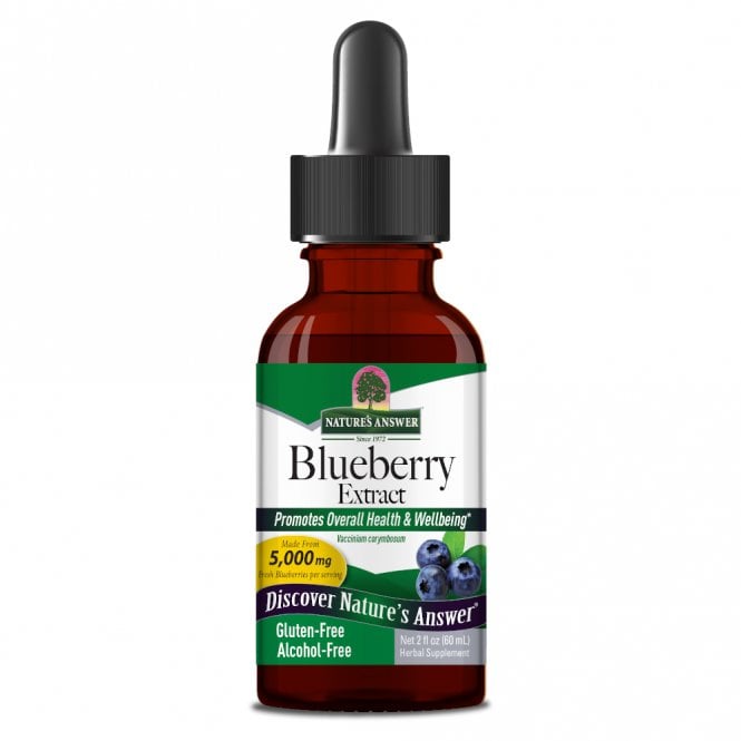Nature's Answer Alcohol-Free Blueberry Extract - 60ml