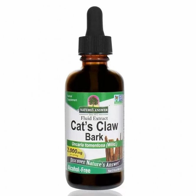 Nature's Answer Alcohol-Free Cat's Claw Bark - 60ml