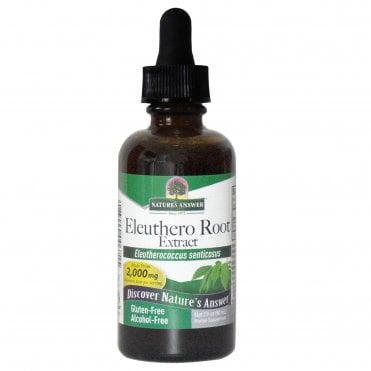 Nature's Answer Alcohol-Free Eleuthero Root Extract - 60ml