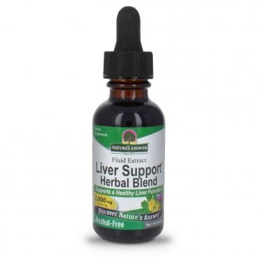 Nature's Answer Alcohol-Free Liver Support Herbal Blend - 30ml