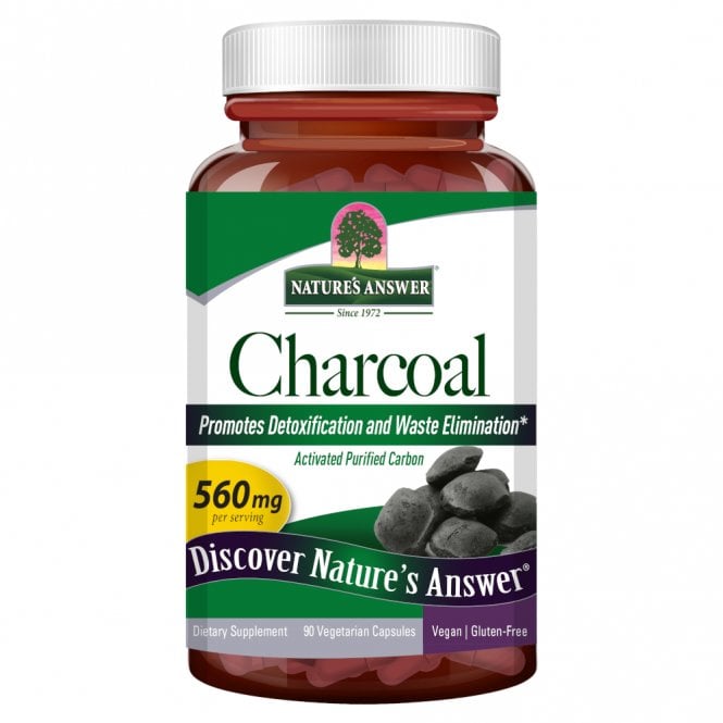 Nature's Answer Charcoal - 90 Capsules